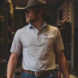 Wholesale OEM High Quality Custom Westerns Sublimation Full Printing Stretch Quick Dry Slim Fit Golf Polo for Men